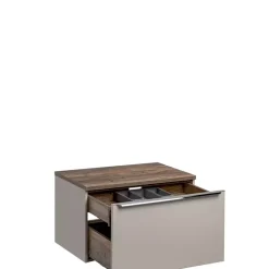 Meble Łazienkowe|Szafki Pod Umywalkę>COMAD Szafka pod umywalkę nablatową szary krzemowy SANTELI