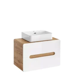 Meble Łazienkowe|Szafki Pod Umywalkę></noscript>COMAD Szafka pod umywalkę nablatową 80 cm AURELIO