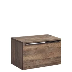 Meble Łazienkowe|Szafki Pod Umywalkę>COMAD Szafka pod umywalkę nablatową 80 cm SANTELI dąb vintage