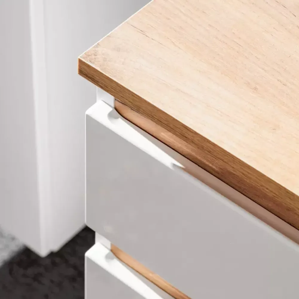 Meble Łazienkowe|Szafki Łazienkowe>COMAD Szafka pod umywalkę nablatową biała PELACCI