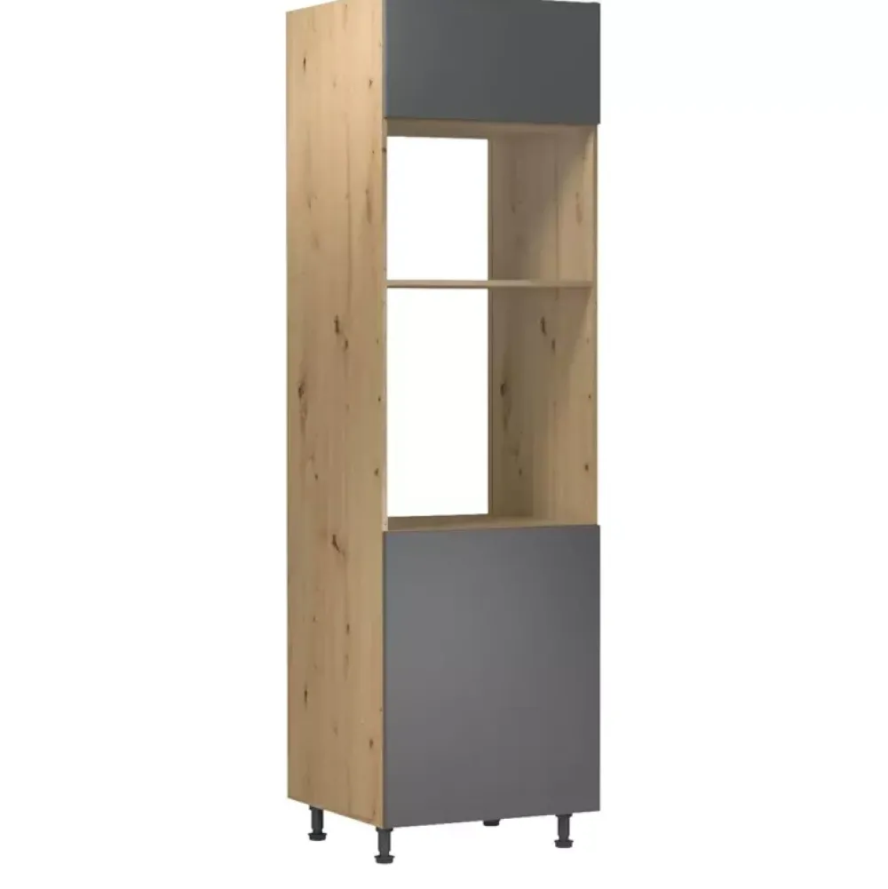 Meble Kuchenne>GAŁA MEBLE Szafka pod zabudowę piekarnika i mikrofali LAOS