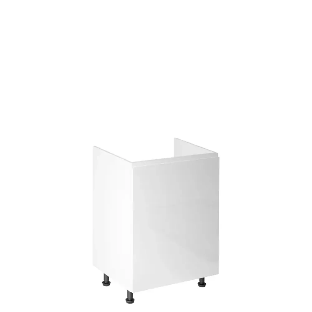 Meble Kuchenne>GAŁA MEBLE Szafka pod zlewozmywak 60 cm biały połysk ACELSIO