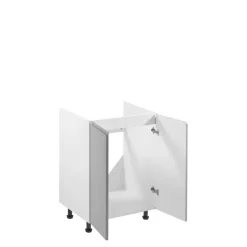 Meble Kuchenne>GAŁA MEBLE Szafka pod zlewozmywak 60 cm połysk ACELSIO biały