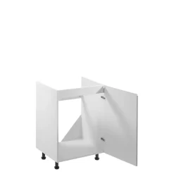 Meble Kuchenne>GAŁA MEBLE Szafka pod zlewozmywak 60 cm szary połysk ACELSIO