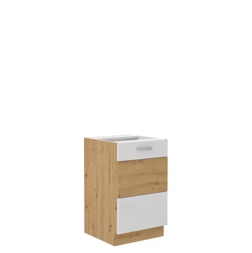 Meble Kuchenne>Lempert Szafka pod zlewozmywak Biały 50 cm AGATA