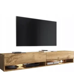 Szafki Rtv>BRATEX Szafka rtv 180 cm AROMA dąb wotan