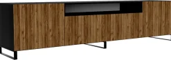 Szafki Rtv>Arton Szafka RTV 200 cm do salonu pod telewizor MAVIO ryflowana