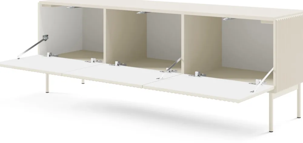 Zestawy Mebli Do Salonu|Szafki Rtv>LASKI Szafka RTV 150 cm do salonu MEZZO kaszmir