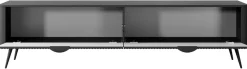 Zestawy Mebli Do Salonu|Szafki Rtv></noscript>LASKI Szafka RTV 200 cm do salonu LEONTE czarny