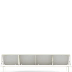 Zestawy Mebli Do Salonu|Szafki Rtv></noscript>LASKI Szafka RTV 195 cm do salonu MEZZO kaszmir