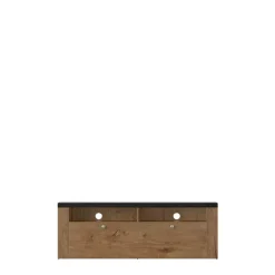 Zestawy Mebli Do Salonu|Szafki Rtv></noscript>Helvetia Szafka rtv 140 cm LARONA dąb lefkas