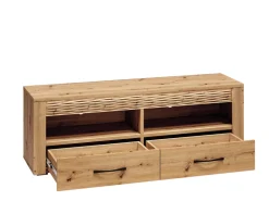 Szafki Rtv>ML Meble Szafka RTV 150 cm z szufladami ARTIS podświetlenie LED