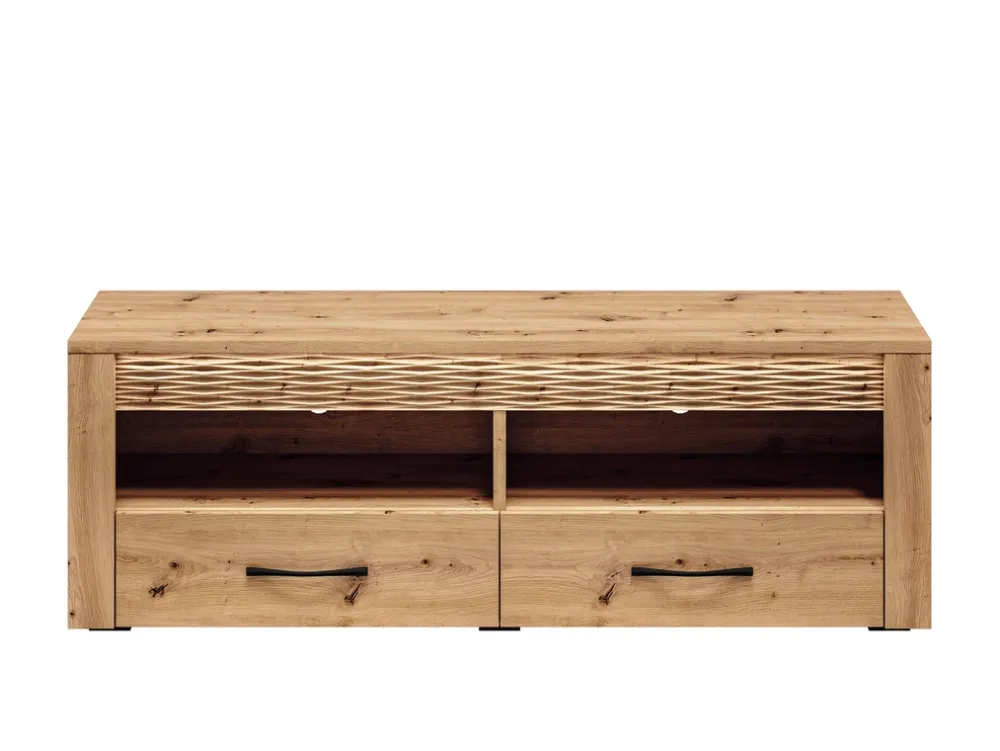 Szafki Rtv>ML Meble Szafka RTV 150 cm z szufladami ARTIS podświetlenie LED