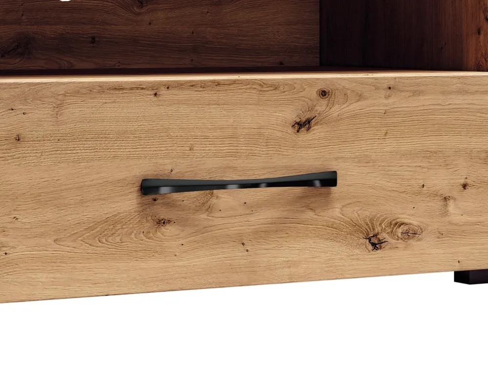 Szafki Rtv>ML Meble Szafka RTV 150 cm z szufladami ARTIS podświetlenie LED