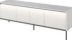 Szafki Rtv></noscript>lenart. Szafka RTV do salonu na wysokich nóżkach z frezowanymi frontami TREND