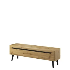 Szafki Rtv>PIASKI Szafka RTV 160 cm RENI dąb artisan