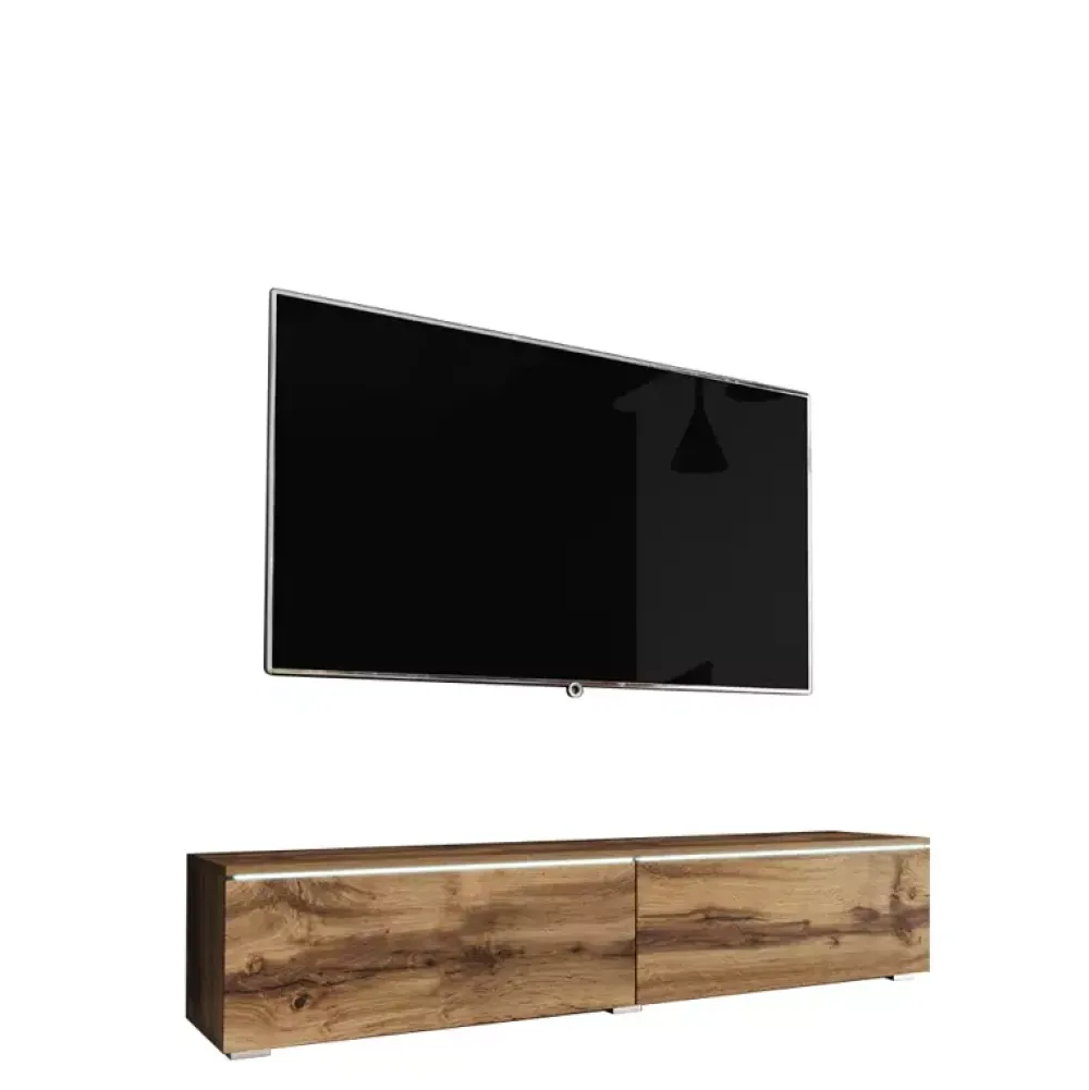 Szafki Rtv>BRATEX Szafka rtv BROMI dąb wotan