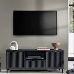 Szafki Rtv>JARSTOL Szafka RTV do salonu z szufladą LATINA indigo