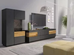 Szafki Rtv></noscript>Helvetia Szafka rtv duża 206 cm KOBE