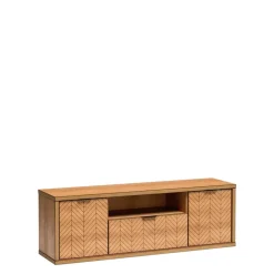 Szafki Rtv>JARSTOL Szafka RTV duża z szufladą FONETTI dąb karmel