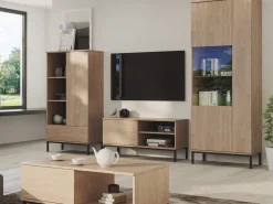 Zestawy Mebli Do Salonu|Szafki Rtv></noscript>GiB Meble Szafka RTV loft QUARTE