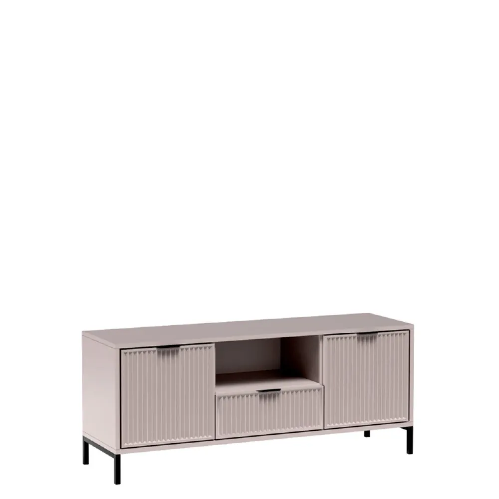 Zestawy Mebli Do Salonu|Szafki Rtv>JARSTOL Szafka RTV nowoczesna do salonu LATINA kaszmir