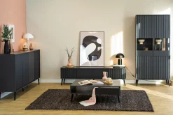 Zestawy Mebli Do Salonu|Szafki Rtv></noscript>INTER MEBLE Szafka RTV pod telewizor 180 cm do salonu BELLUNO antracyt