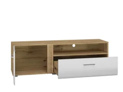 Szafki Rtv>ML Meble Szafka RTV pod telewizor 150 cm z drzwiami i szufladą ADAGIO