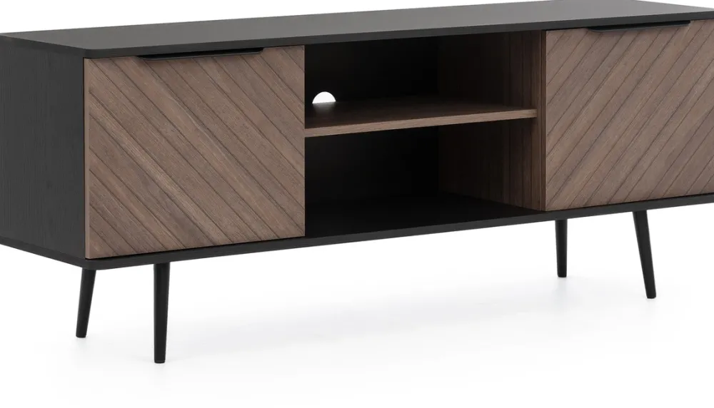 Szafki Rtv>GiB Meble Szafka RTV pod telewizor 150 cm PULSE cichy domyk