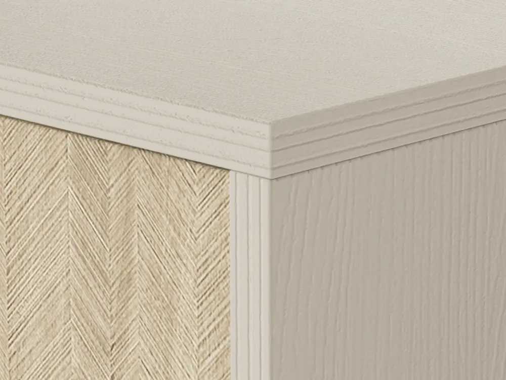 Szafki Rtv>PIASKI Szafka RTV w stylu boho 158 cm FLOW beż