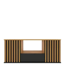 Zestawy Mebli Do Sypialni|Zestawy Mebli Do Salonu></noscript>Meblohand Szafka RTV z lamelami 140 cm NELGARI