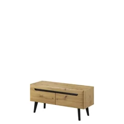 Szafki Rtv>PIASKI Szafka RTV z szufladami 107 cm RENI dąb artisan