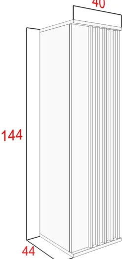 Meble Młodzieżowe|Zestawy Mebli Do Sypialni></noscript>Meblohand Szafka stojąca z lamelami NELGARI