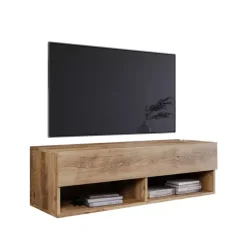 Szafki Rtv>BRATEX Szafka uniwersalna RTV 100 cm AROMA kasztan wrocławski