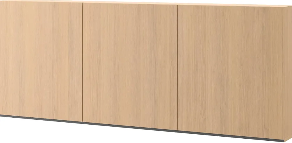 Meble Młodzieżowe|Zestawy Mebli Do Salonu>lenart. Szafka wisząca 210 cm z pojemnymi półkami WOOW dąb vincenza