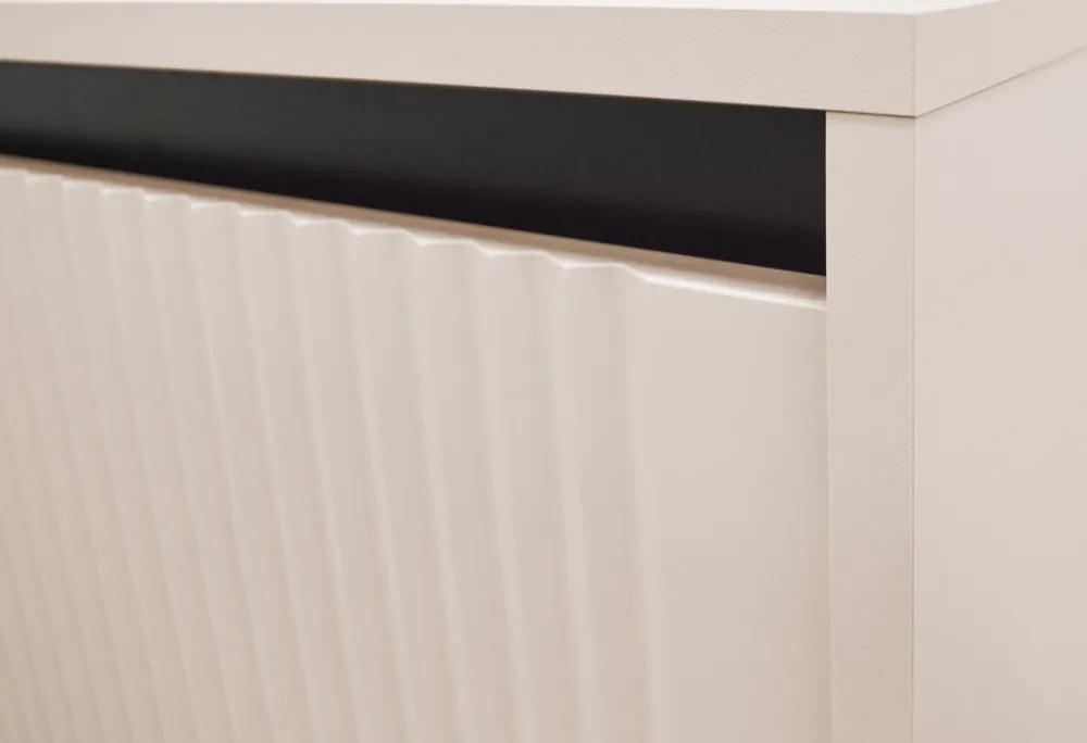 Szafki>Lempert Szafka wisząca do salonu 46 cm z frezowanym frontem OMEGA beż piaskowy