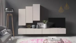 Zestawy Mebli Do Sypialni|Zestawy Mebli Do Salonu>GiB Meble Szafka wisząca do salonu pionowa MODERN kaszmir