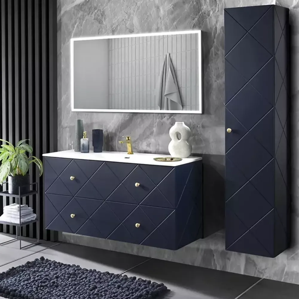 Meble Łazienkowe|Szafki Pod Umywalkę>COMAD Szafka wisząca pod umywalkę 120 cm ELANISE