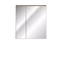 Meble Łazienkowe|Szafki Łazienkowe></noscript>COMAD Szafka wisząca z lustrem do łazienki 60 cm SANTELI dąb vintage