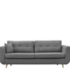 Kanapy I Sofy>NEXT COLLECTION Szara kanapa w stylu nowoczesnym z funkcją spania AURA