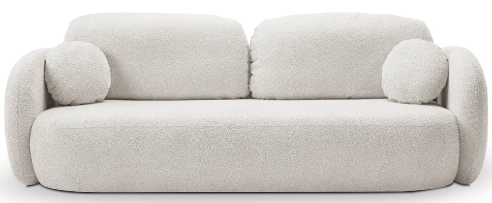 Meble Dla Dzieci|Kanapy I Sofy>LASKI Szara kanapa z funkcją spania i pojemnikiem do salonu OMERO