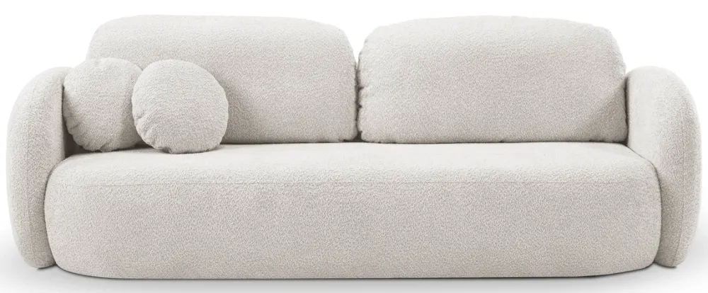 Meble Dla Dzieci|Kanapy I Sofy>LASKI Szara kanapa z funkcją spania i pojemnikiem do salonu OMERO