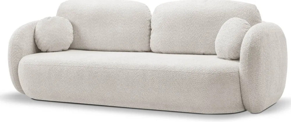 Meble Dla Dzieci|Kanapy I Sofy>LASKI Szara kanapa z funkcją spania i pojemnikiem do salonu OMERO