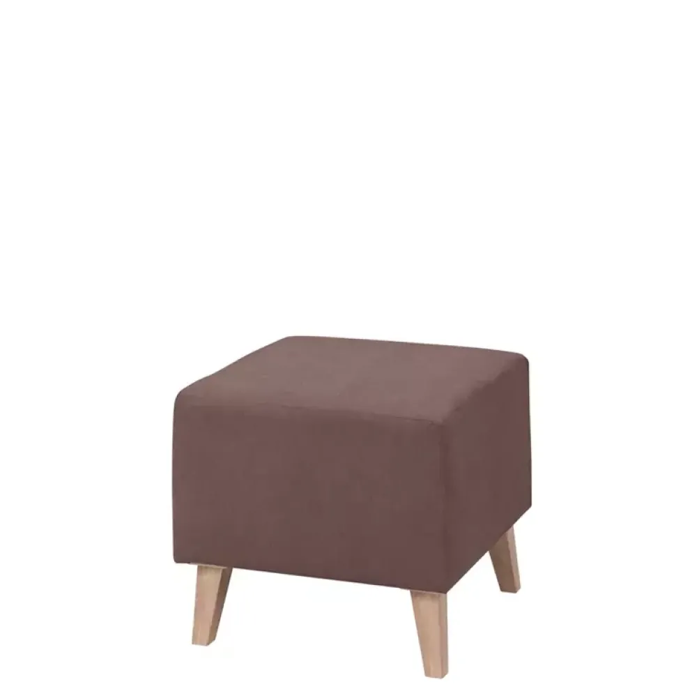 Podnóżki|Pufy>GiB Meble Szara pufa do siedzenia OSLO