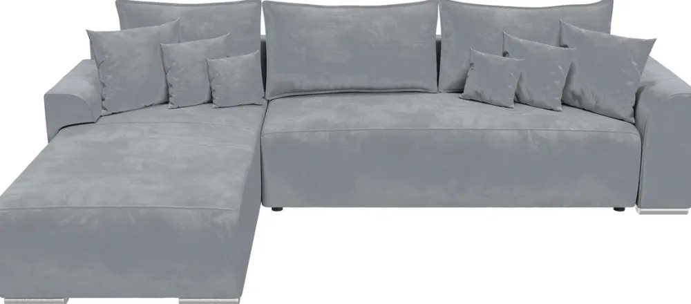 Meble Dla Dzieci|Narożniki>BROMARKT Szara rogówka do salonu z funkcją spania SYDNEY