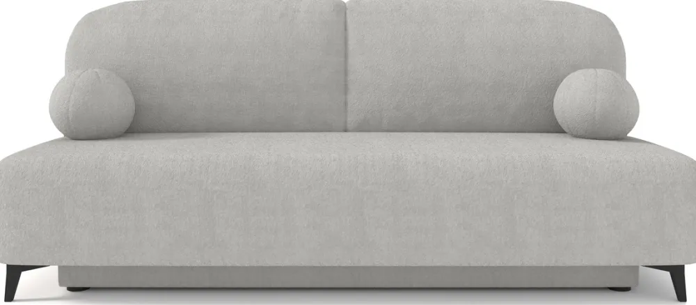 Meble Dla Dzieci|Kanapy I Sofy>Meble Grand Szara rozkładana kanapa do salonu z pojemnikiem SILVIO