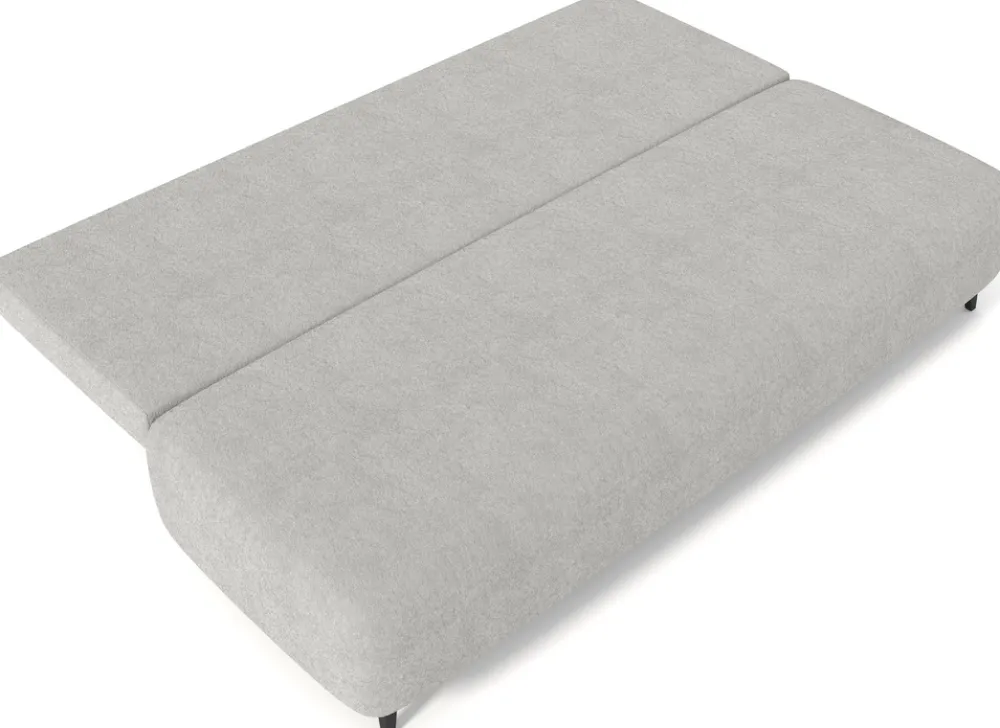 Meble Dla Dzieci|Kanapy I Sofy>Meble Grand Szara rozkładana kanapa do salonu z pojemnikiem SILVIO