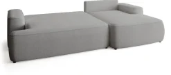 Meble Dla Dzieci|Narożniki>BROMARKT Szara rozkładana rogówka do salonu z funkcją spania CARMELLO