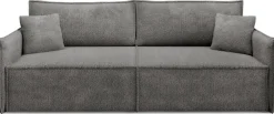 Meble Dla Dzieci|Kanapy I Sofy>BROMARKT Szara sofa trzyosobowa z funkcją spania rozkładana RIMO