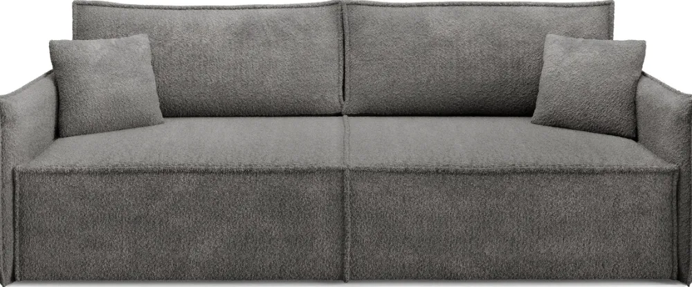 Meble Dla Dzieci|Kanapy I Sofy>BROMARKT Szara sofa trzyosobowa z funkcją spania rozkładana RIMO